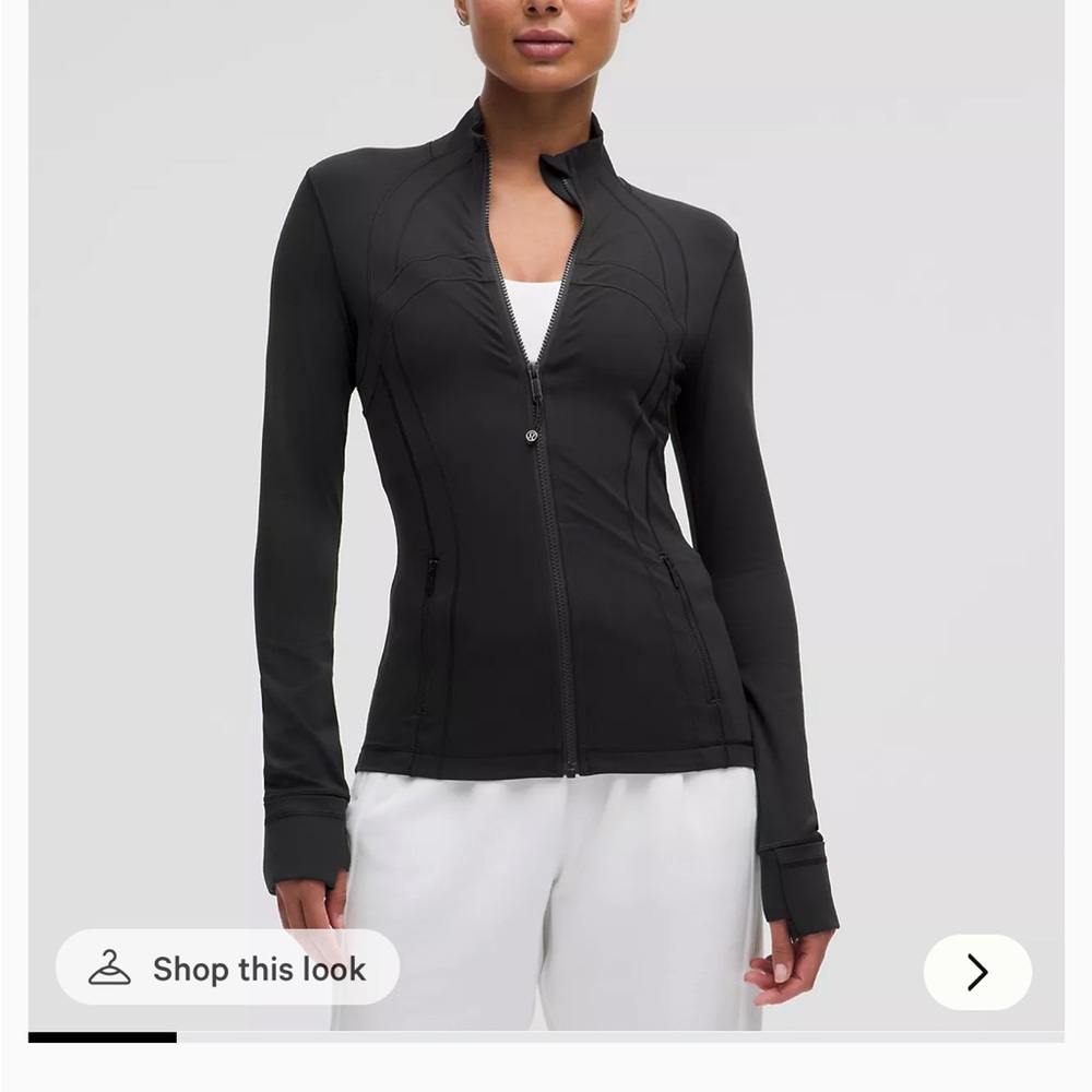 Lululemon Black Zip-Up Performance Jacket